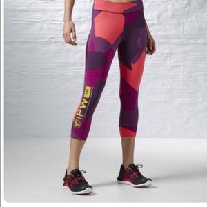 Reebok One series urban camo workout tights